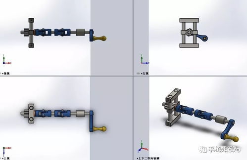 工程機(jī)械傳動軸傳動演示機(jī)構(gòu)模型圖紙 solidworks